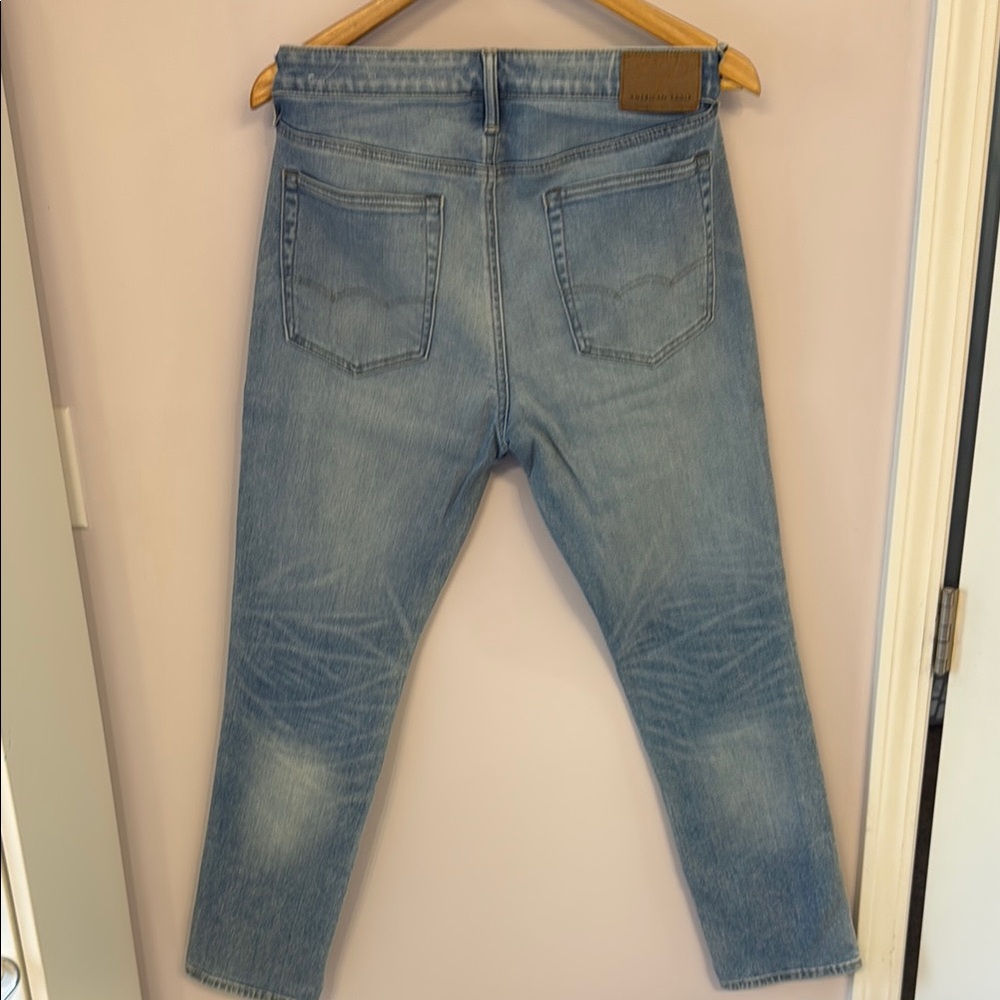 American Eagle Airflex + Slim fit Light Blue Men's Jeans